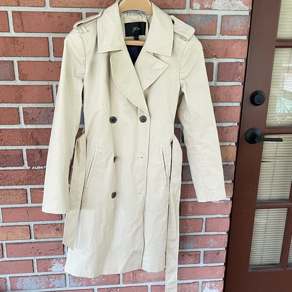 J Crew Icon Trench Coat - Picture 3 of 9